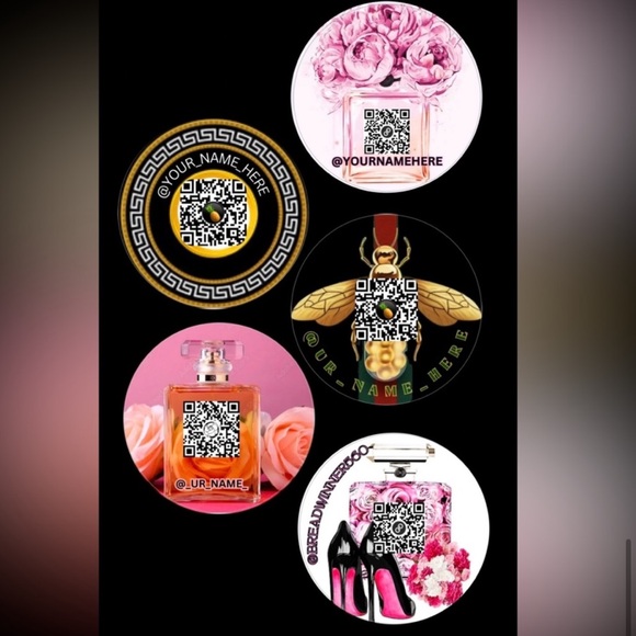 100 QR CODE STICKERS CUSTOM MADE - Picture 14 of 15